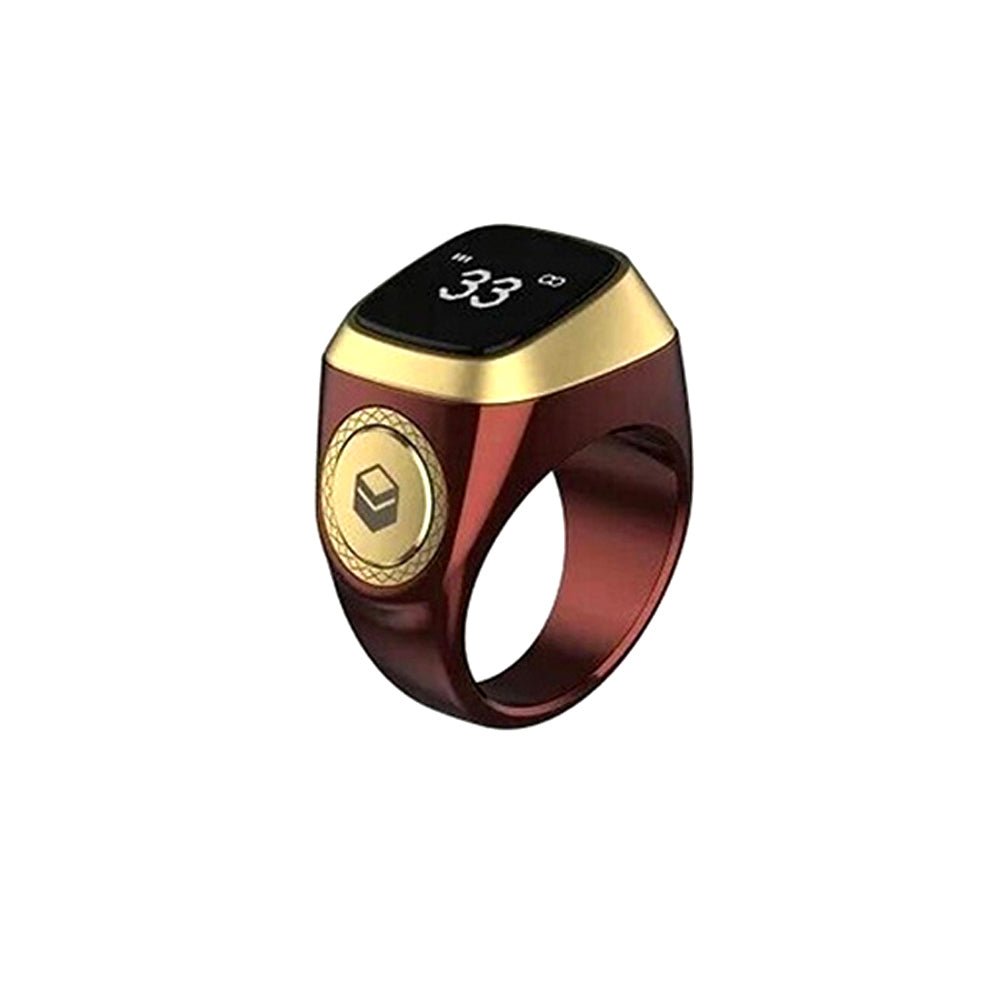 E01 Smart ring Smart Tasbeehi Ring Counter Tasbih Ring Prayer Ring - Edragonmall.com