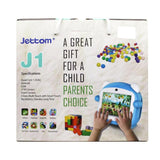 Jettom baby learn machine 7-inch 8GB ROM 512MB RAM 2G IPS LCD Dual Camera Kids Tablet YELLOW - Edragonmall.com