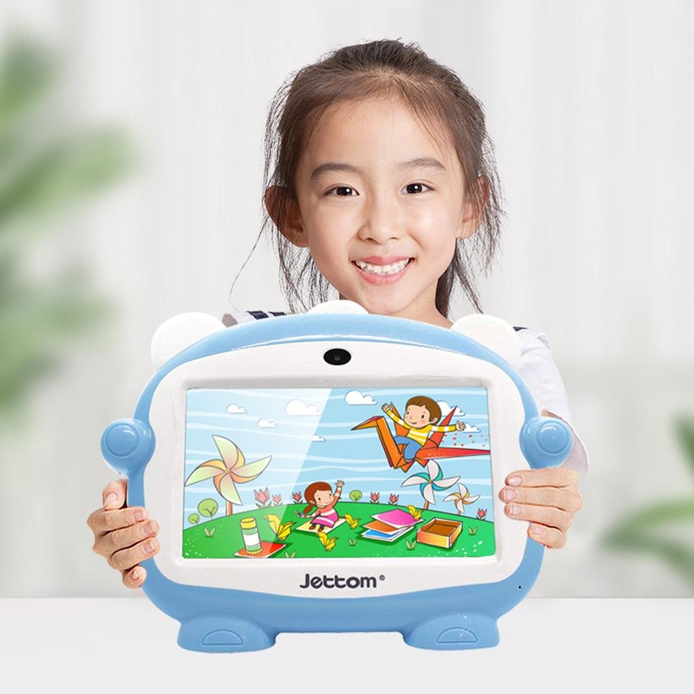Jettom baby learn machine with two microphone and SIM card | Blue - Edragonmall.com