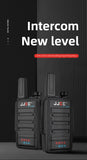 JJCC 3W JC-599P UHF A key to copy walkie-talkie 136 174MHz 400 480 MHz 5km wireless Walkie talkie two ways radio 2pcs/boxes - Edragonmall.com