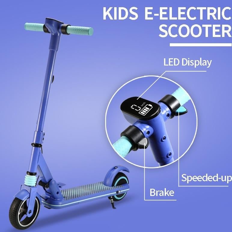 JL019-01 Kids Electric Scooter (130W 24V foldable kids e-scooter) - Edragonmall.com
