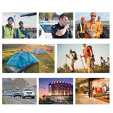 Kirisun 5W PT4200 UHF walkie-talkie Portable Handheld Civilian Two Way Radio Black 3-10km - Edragonmall.com