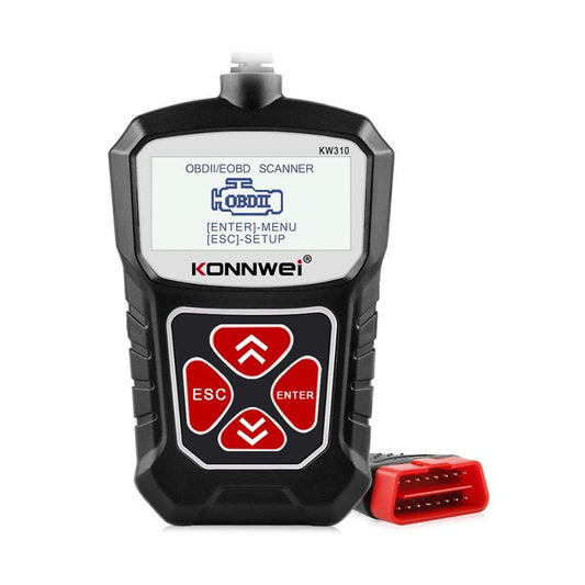KONNWEI KW310 CAN OBD Scan Tool OBD2 Scanner Full OBDII - Edragonmall.com