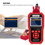 KONNWEI KW880 Battery Tester Car OBDII Battery Match Reset Tool OBDII Diagnostic Fault Scanner For 6V-12V Auto Motorcycle - Edragonmall.com