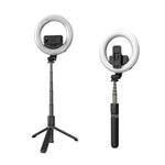 L07 mobile phone Live Fill Light Wireless Control Dimmable Camera Phone Ring Lamp With Stand Tripod - Edragonmall.com