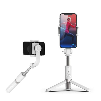 L08 Cradle head selfie stand Anti-Shake for iOS and Android | Black - Edragonmall.com