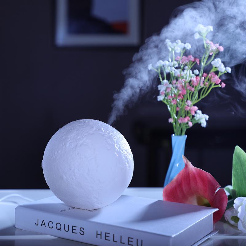 Lunar Light Humidifier New strange portable USB charging humidifier large capacity household mute humidifier gift - Edragonmall.com