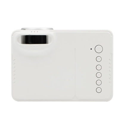 Mini Projector, LCD Display LED Portable Projector, Home Theater Cinema USB Children Video Media Player -RD-814 -White - Edragonmall.com
