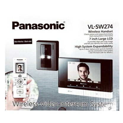 Panasonic VL-SW274 VL-SW271BX 7inch Panasonic video intercom door bell Video Intercom System - Edragonmall.com