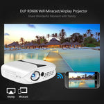RD-606 Projector Rigal Mini LED DLP Projector - Edragonmall.com