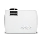 RD816 Portable LCD Projector Home Theater 1200 Lumens with Speaker Support 1080P for Meeting -White - Edragonmall.com