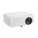 RD816 Portable LCD Projector Home Theater 1200 Lumens with Speaker Support 1080P for Meeting -White - Edragonmall.com