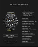 SB-008 Watch Movement Digital Waterproof Waterproof Watch High Quality Luxury Elegant Watches for Men electronic digital watch - Edragonmall.com