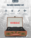 SD-2109 Carry-on type BT Speaker Bluetooth Audio Wireless Handheld Home KTV Singing Bar Outdoor Karaoke Mic Speakers All-in-one Equipment 4000mAh Battery - Edragonmall.com