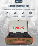 SD-2109 Carry-on type BT Speaker Bluetooth Audio Wireless Handheld Home KTV Singing Bar Outdoor Karaoke Mic Speakers All-in-one Equipment 4000mAh Battery - Edragonmall.com
