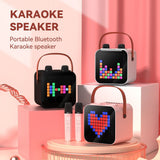SP-100 BT Karaoke Speaker Portable Outdoor Singing Speaker - Edragonmall.com