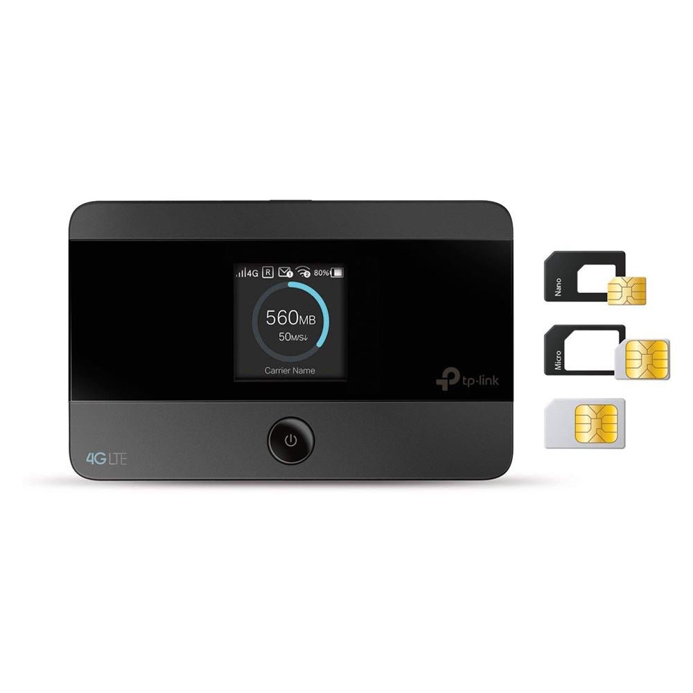 TP-Link M7350 4G Low-Cost Travel Wi-Fi, LTE-Advanced Mobile Wi-Fi Hotspot Share Dual Band Wi-Fi with Up to 10 Devices Long Lasting Battery Easy to Use - Edragonmall.com