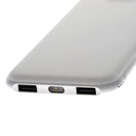 Veger V11 25000mAh 2 USB OUTPUT Power Bank for Smart Phones - white - Edragonmall.com