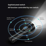 WUBEN T70 4200 Lumens Cree XHP70.2 LED Rechargeable LED 26650 High Performance Flashlight for Outdoor and Camping Activities - Edragonmall.com