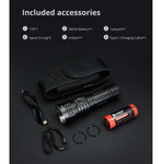 WUBEN T70 4200 Lumens Cree XHP70.2 LED Rechargeable LED 26650 High Performance Flashlight for Outdoor and Camping Activities - Edragonmall.com