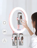 Y1 3 mobiles phones integrated fold live supplementary light | Pink - Edragonmall.com