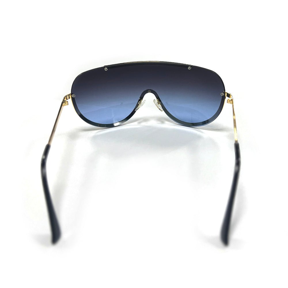 YJ-006 One-piece-style cool sunglasses jelly-colored sea tide trend two-color wild sunglasses - Edragonmall.com